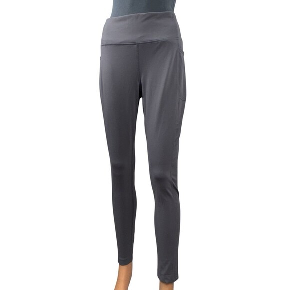 Mondetta High Rise Ribbed Panel Legging Jogger Athletic Womens  Large Purple New - Picture 1 of 9